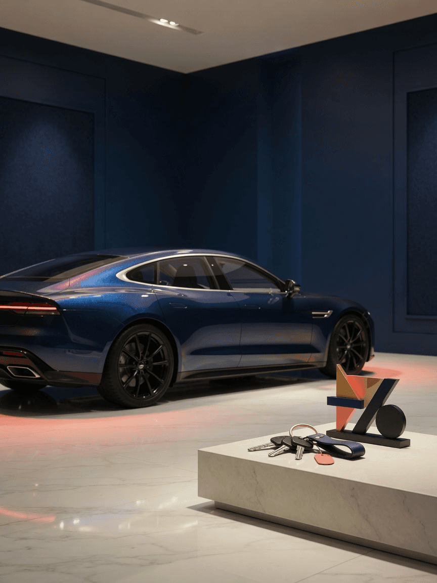 Site 3D immersif pour agence auto en dépôt-vente qui récupère des mandats et cherche des véhicules avec BZH 3D