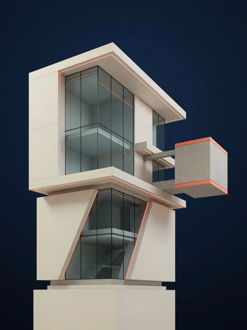 Création de site internet pour architecte par le studio BZH 3D, France, Monaco et Andorre