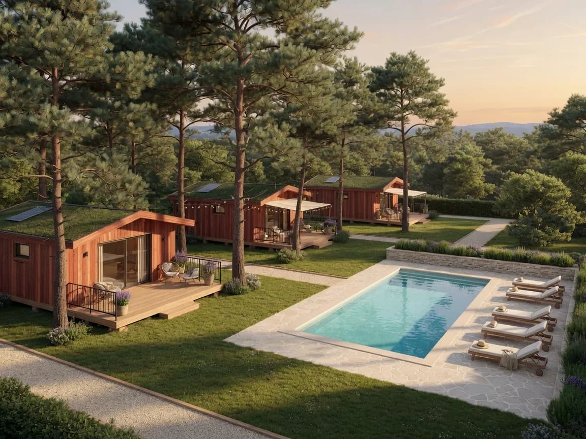 Création de site internet pour camping par le studio BZH 3D, France, Monaco et Andorre
