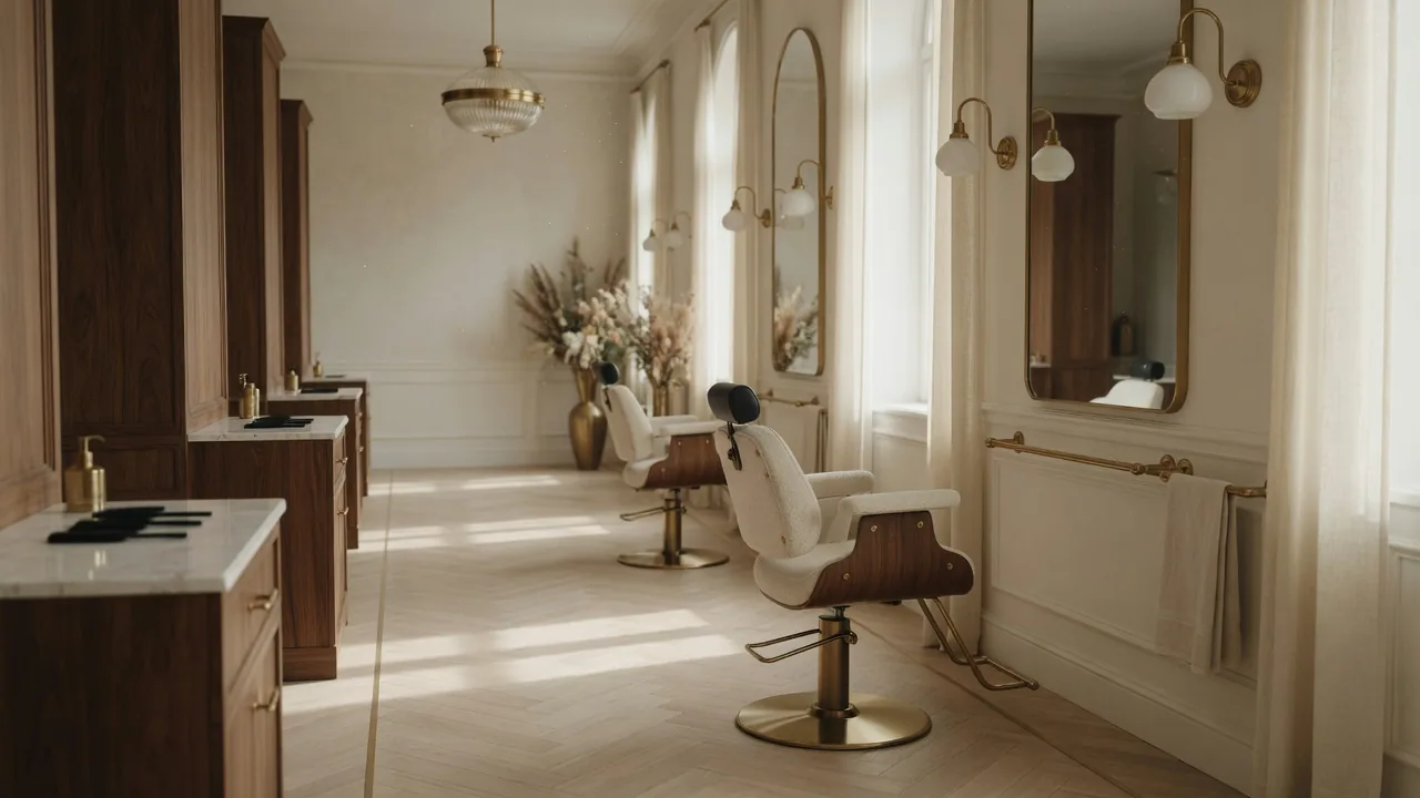 Site internet immersif pour salon de coiffure par BZH 3D
