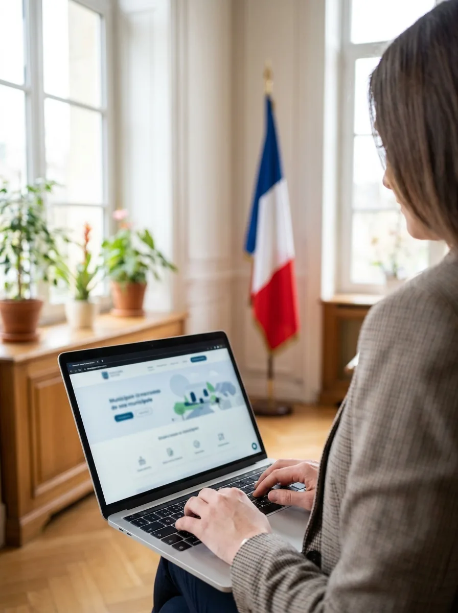 Site internet immersif pour mairie par BZH 3D