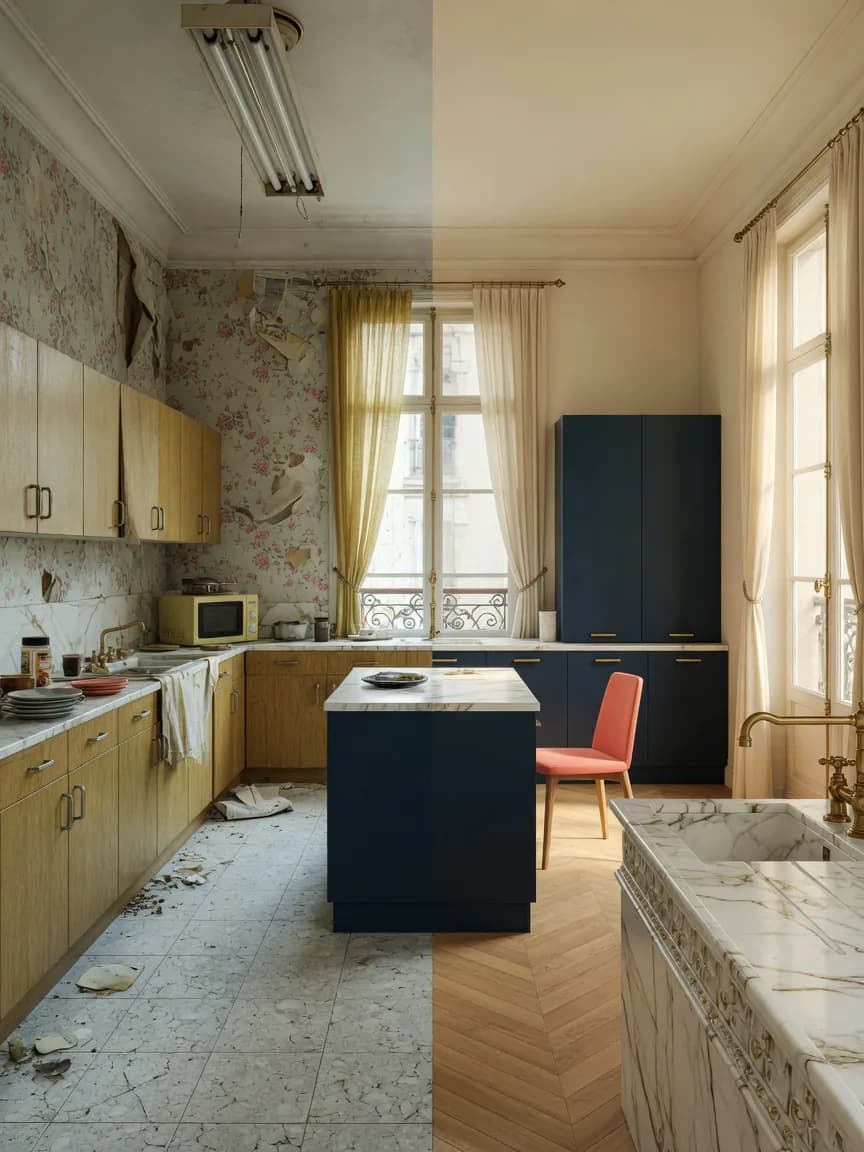 Site internet immersif pour rénovation par BZH 3D