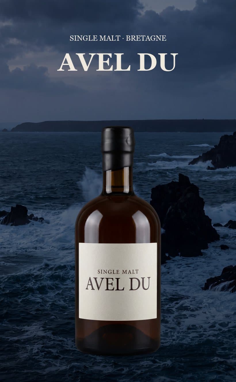 Aperçu du site AVEL DU · Whisky breton sur mobile