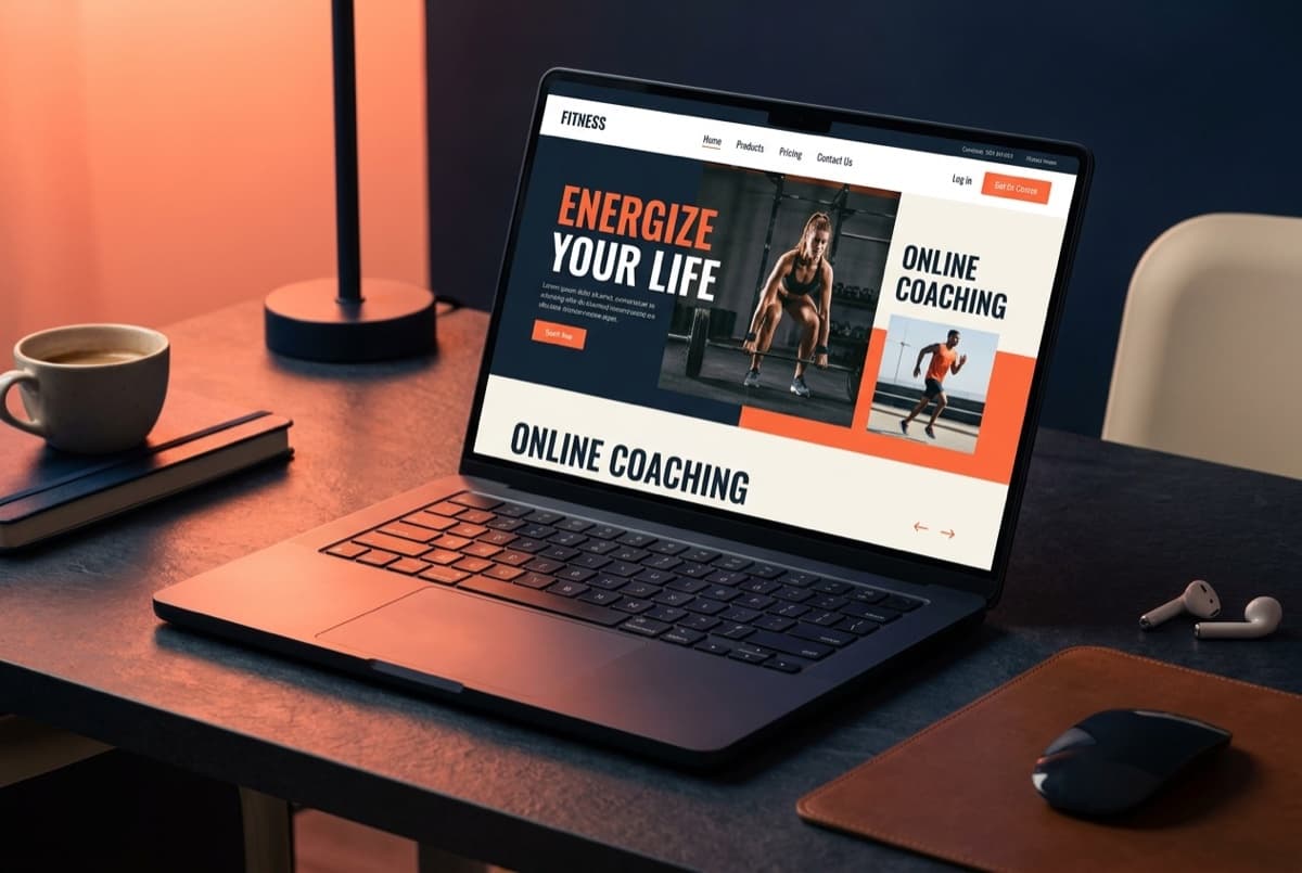 Création de site internet Sport · Coaching — Forge Club (salle de sport) | BZH 3D, agence web à Quimper