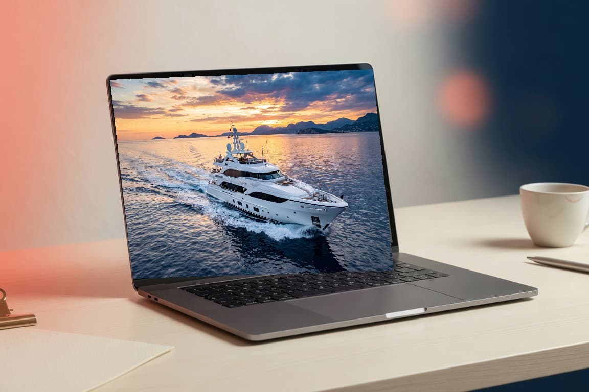 Création de site internet Courtage · Yacht de luxe — Yacht Breaker · Courtage de yachts | BZH 3D, agence web à Quimper